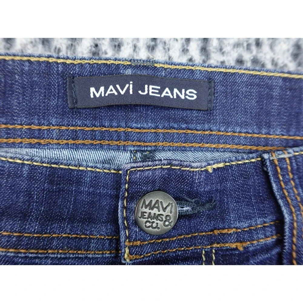 Mavi Zach‎ Straight Leg Jeans Mens 32x34 Dark Indigo Blue ASU11749